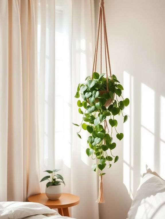 beautiful trailing houseplant vine