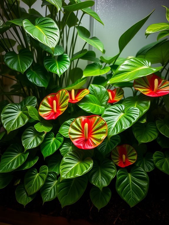 beautiful tropical flowering plant