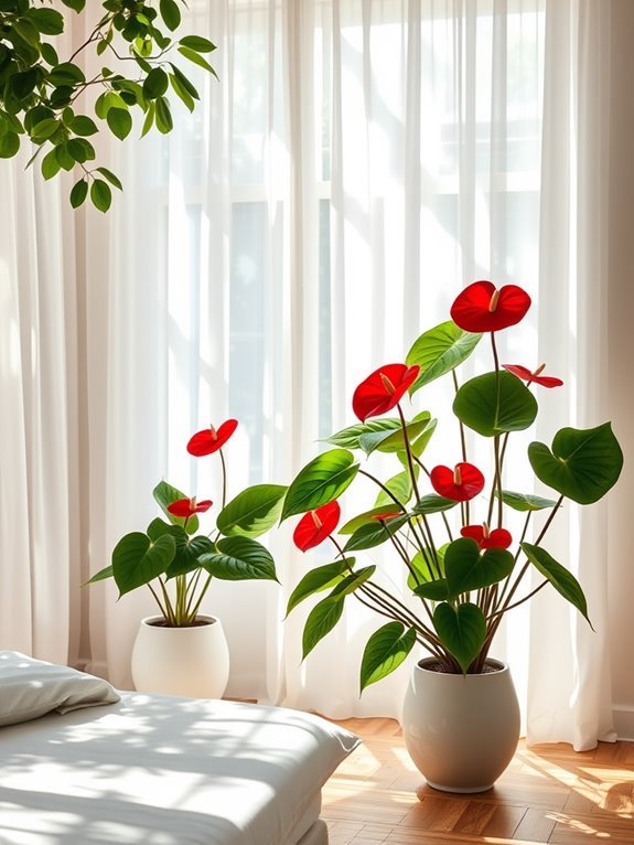 beautiful tropical flowering plant