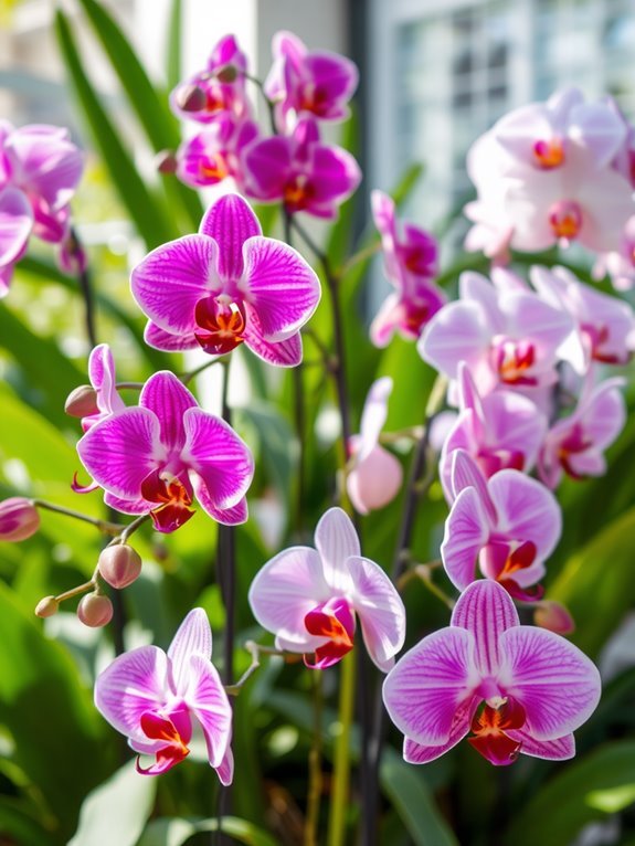 beautiful tropical flowering plant
