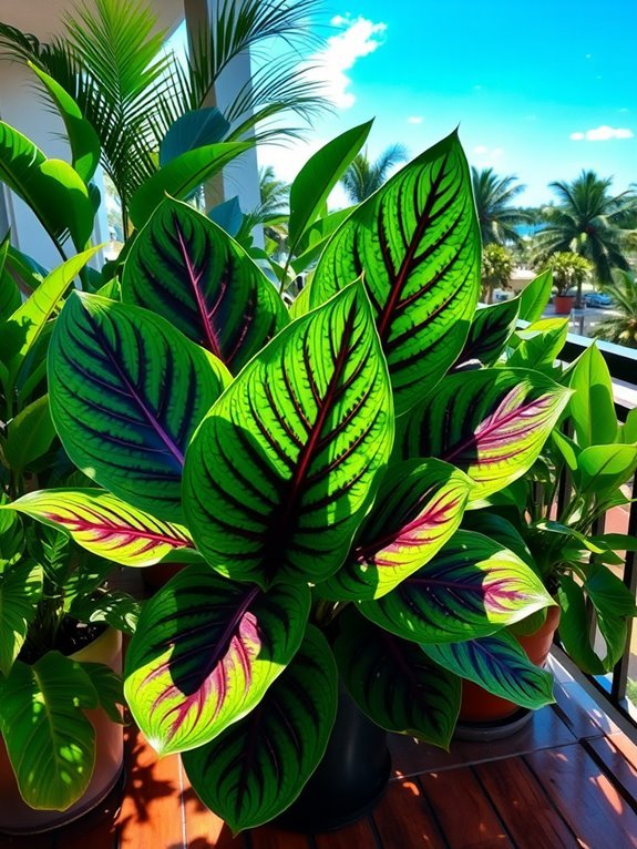 beautiful tropical houseplant variety