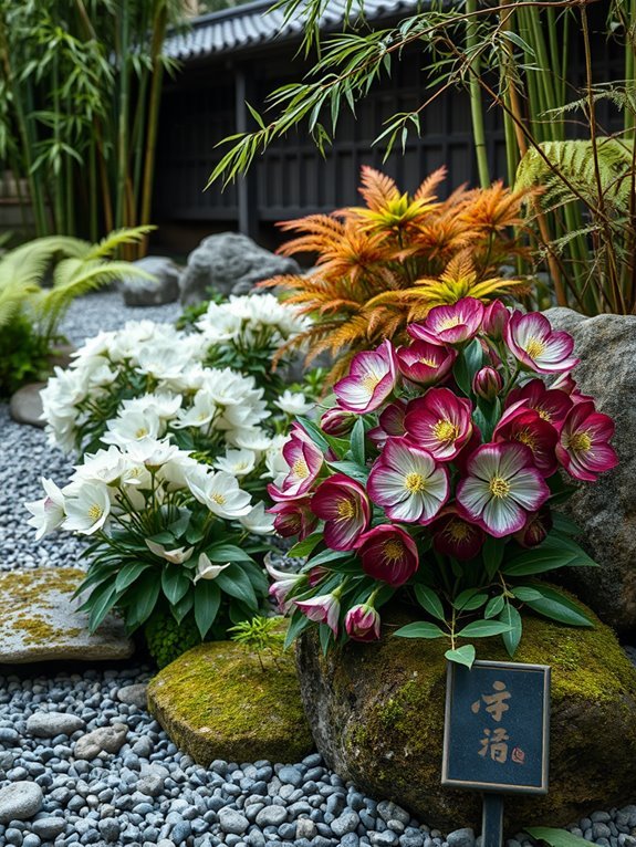 beautiful winter blooming flowers