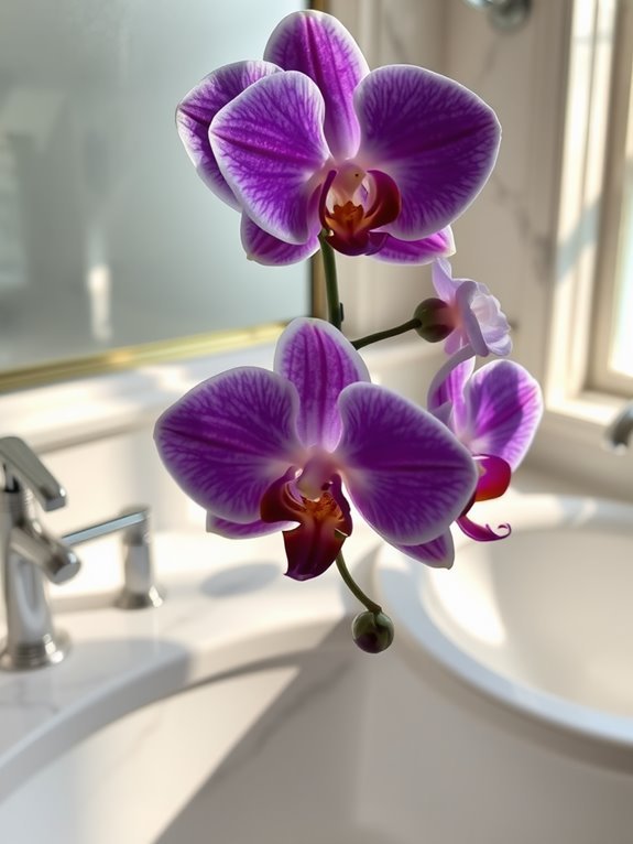 beautifully vibrant orchid variety