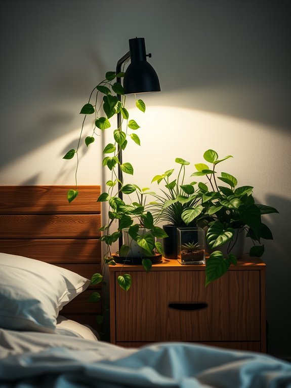 bedroom plants for nightstands