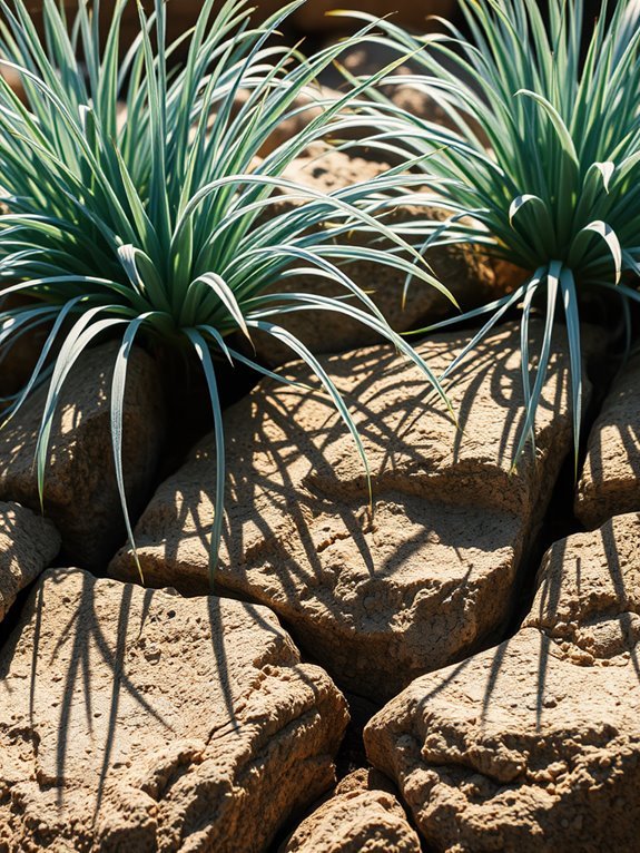 blue oat grass plant