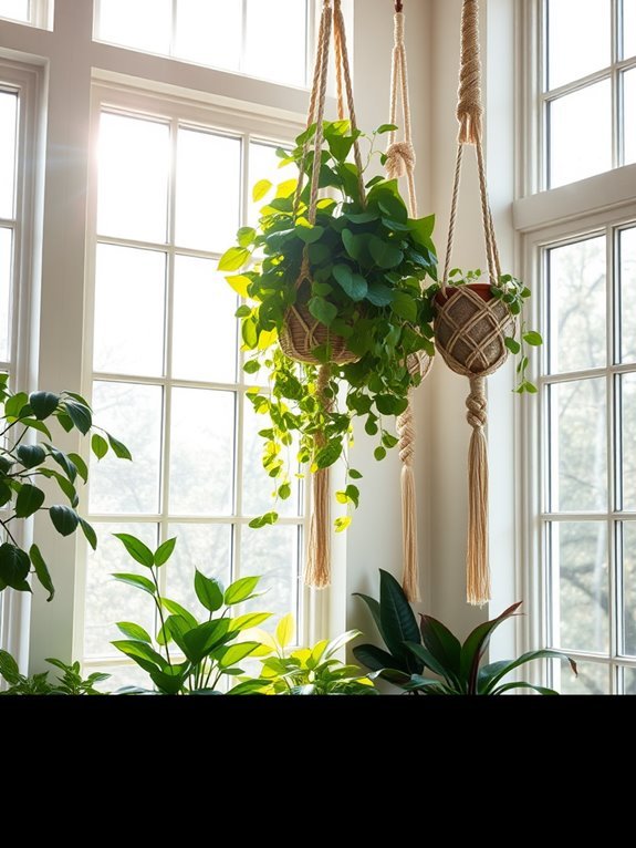 bohemian macram plant hangers