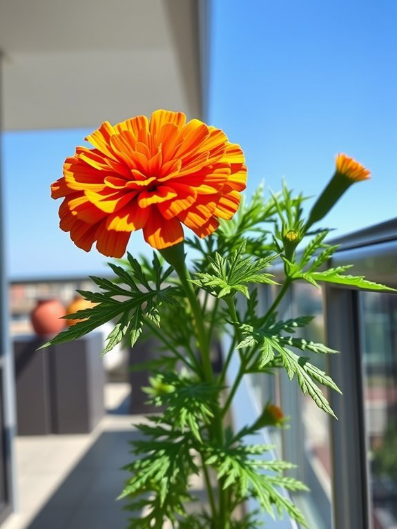 bright yellow flowering plant