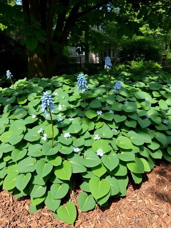 brunnera flower characteristics highlighted