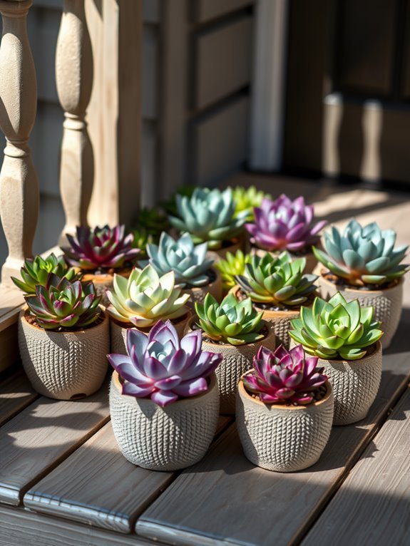 cacti and drought resistant plants