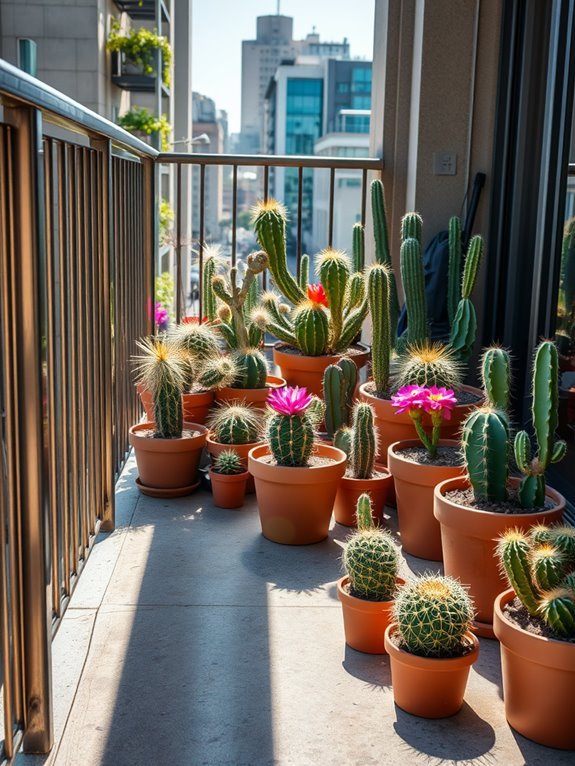 cacti thrive in drought