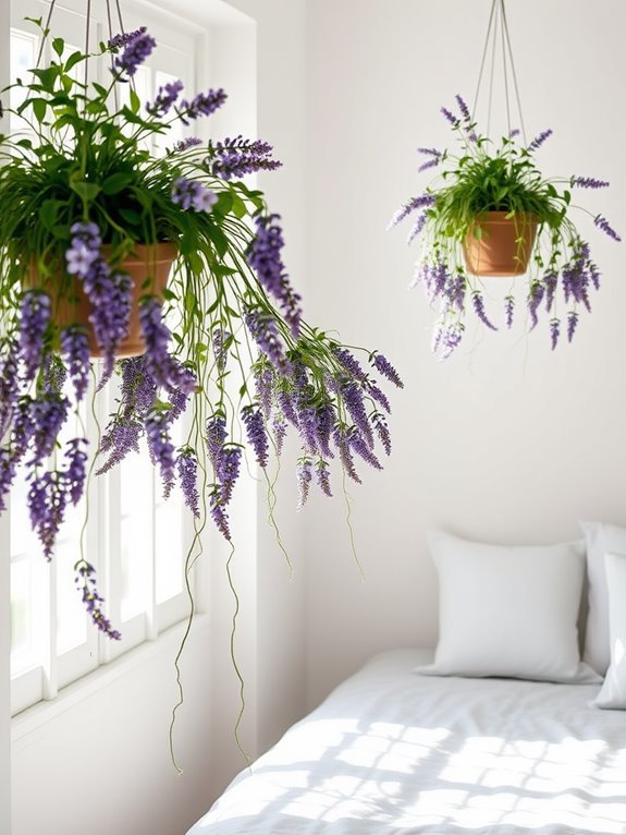 calming purple flower essence