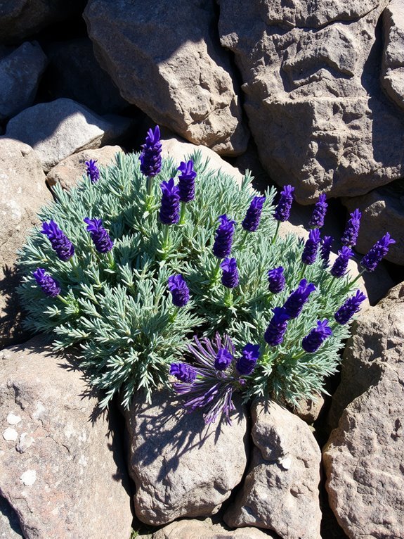 calming purple fragrant flower