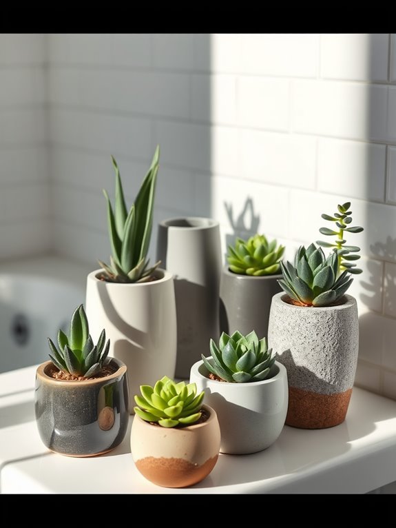 charming containers for succulents