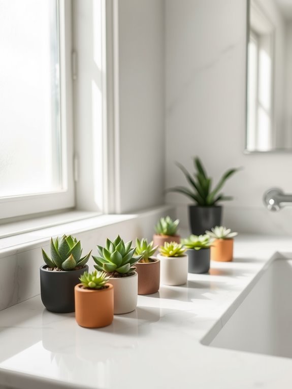 charming miniature plant containers