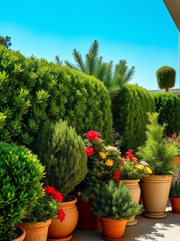 classic container garden plants