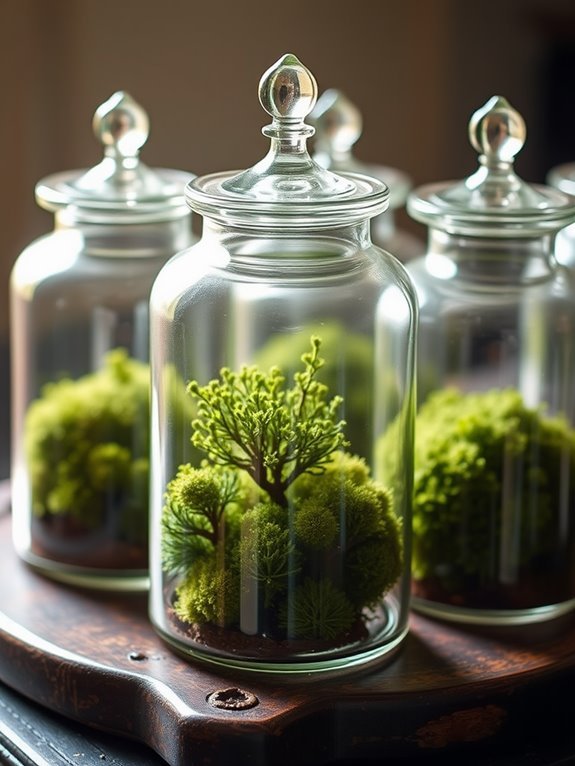 classic decorative storage jars