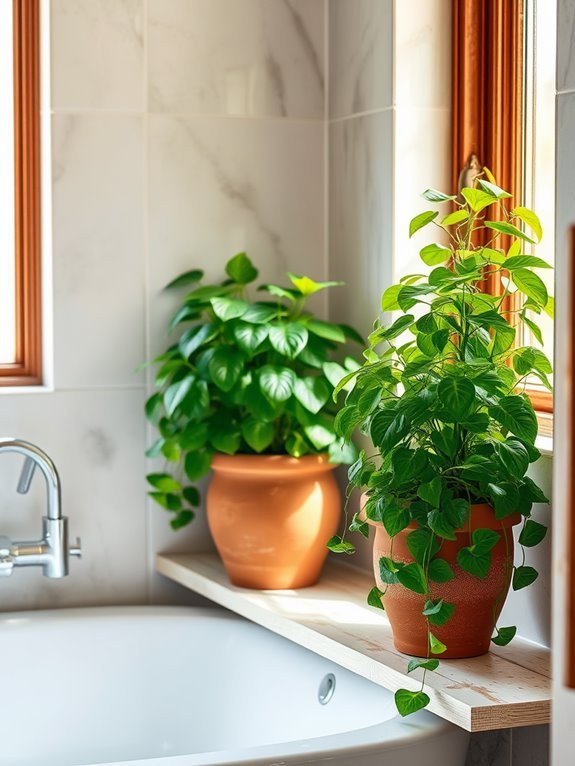 clay planting containers for gardening
