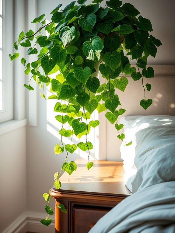 climbing green ornamental plant