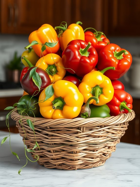 colorful and spicy vegetables