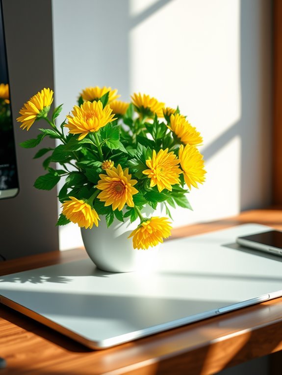 colorful autumn blooming flower