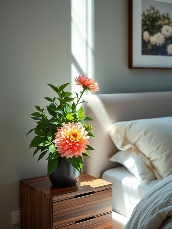 colorful autumn flower blooms