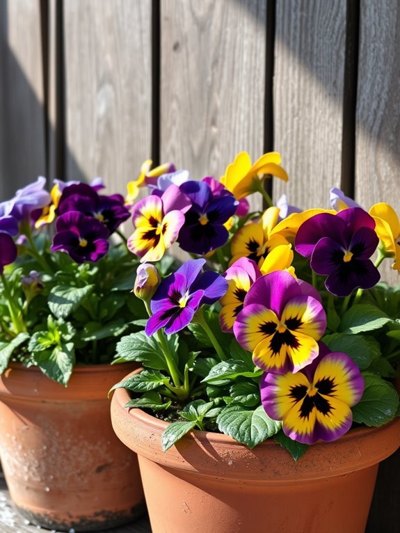 colorful delicate flowering plant