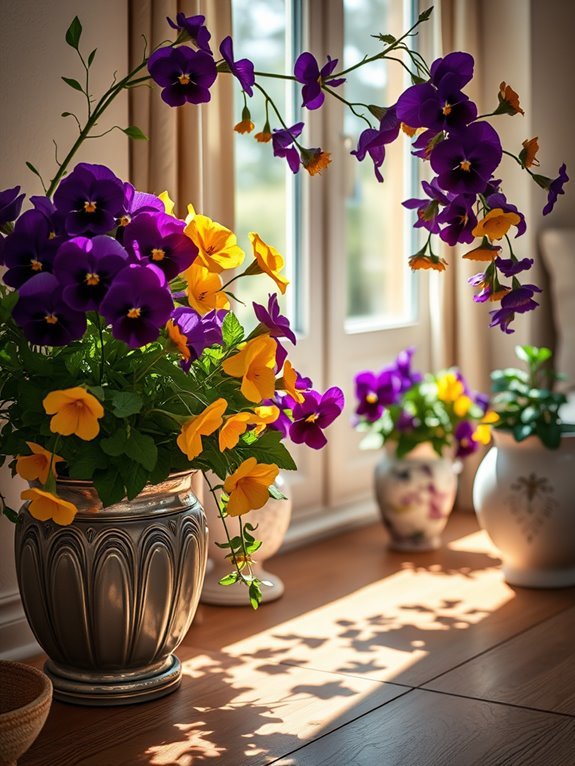 colorful flowering garden plant