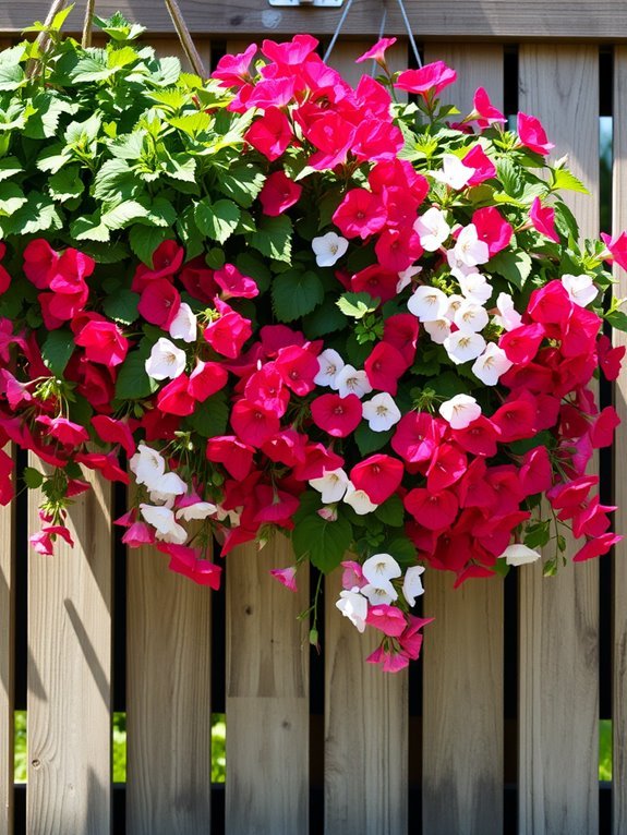 colorful flowering garden plants