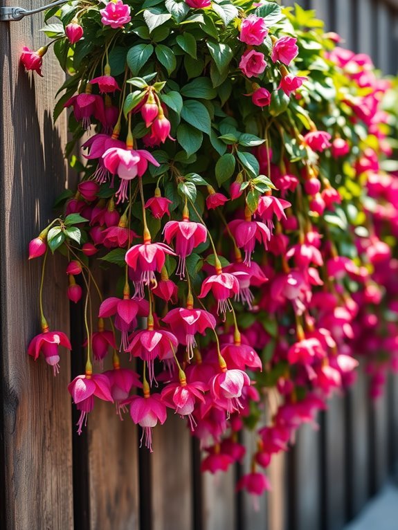 colorful flowering garden plants