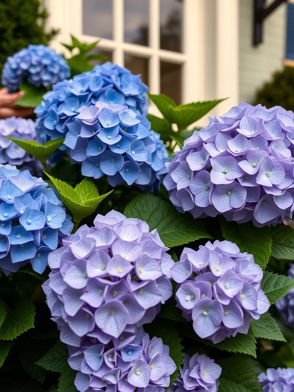 colorful flowering garden plants