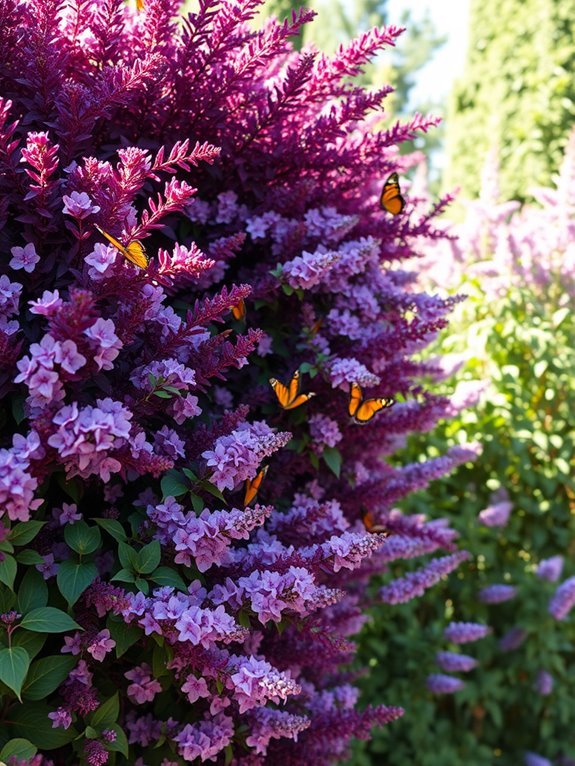 colorful garden plant combination