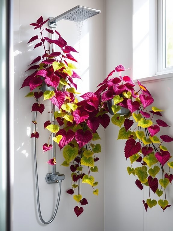 colorful ornamental houseplant species