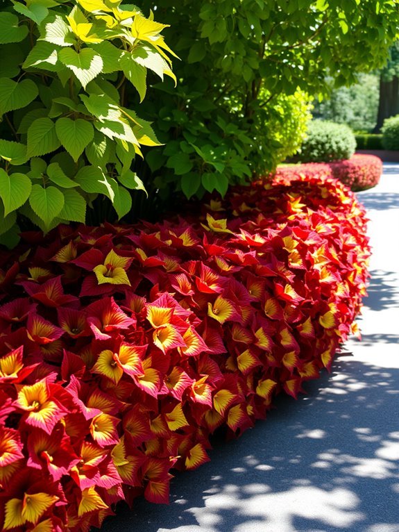 colorful perennial garden plant