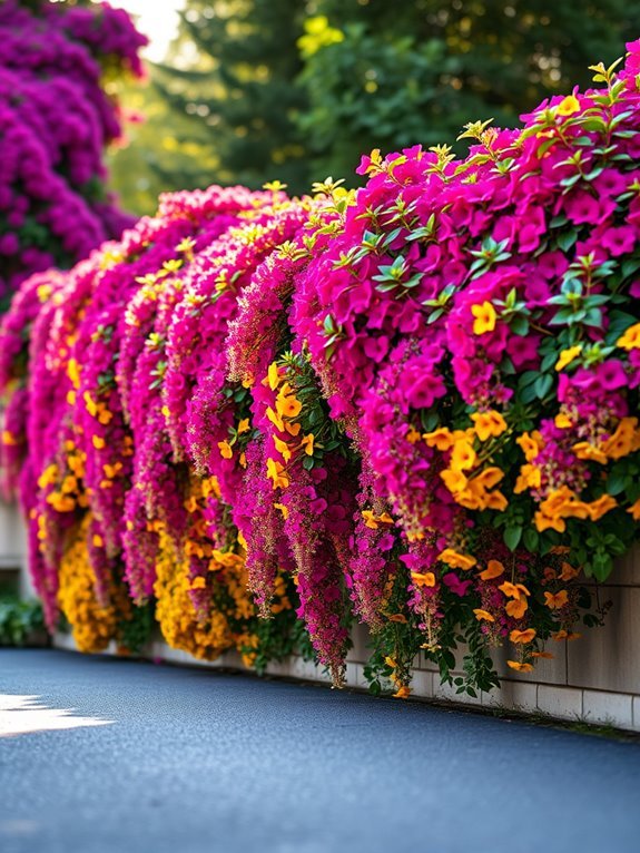 colorful trailing flowering plant