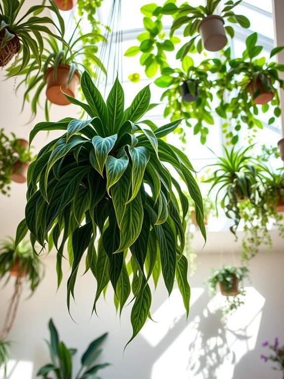 colorful tropical houseplant