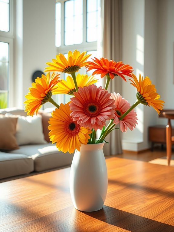 colorful vibrant flower variety