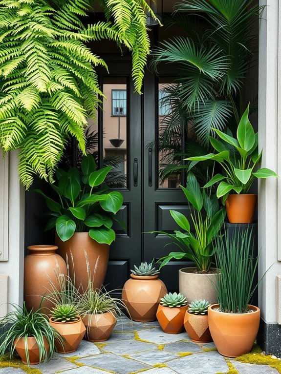 combine diverse plant textures