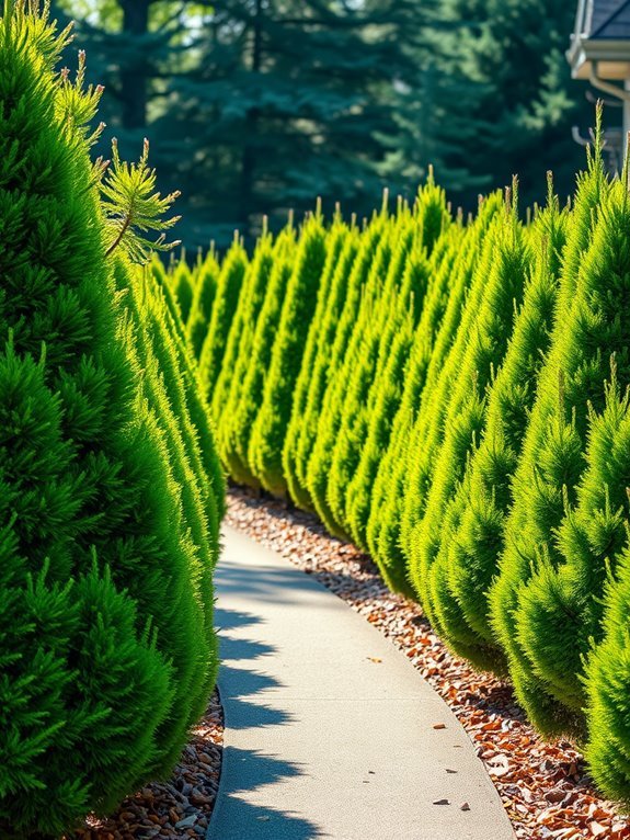 compact evergreen conifer tree