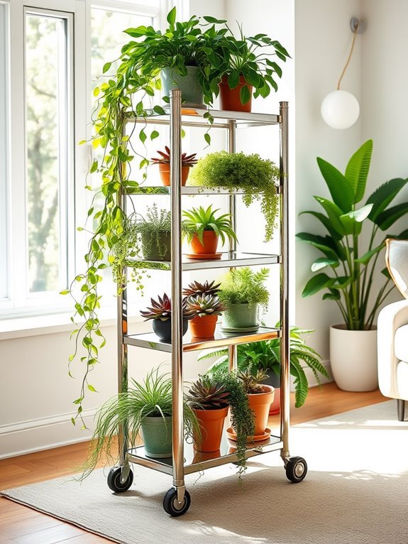 compact garden plant mover