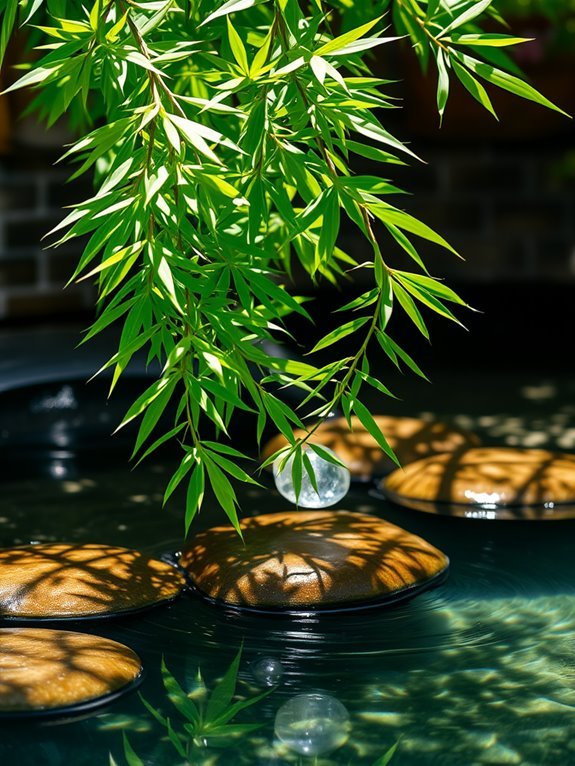 compact green bamboo species