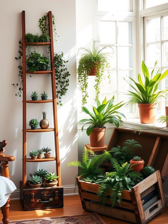 creative plant display ideas