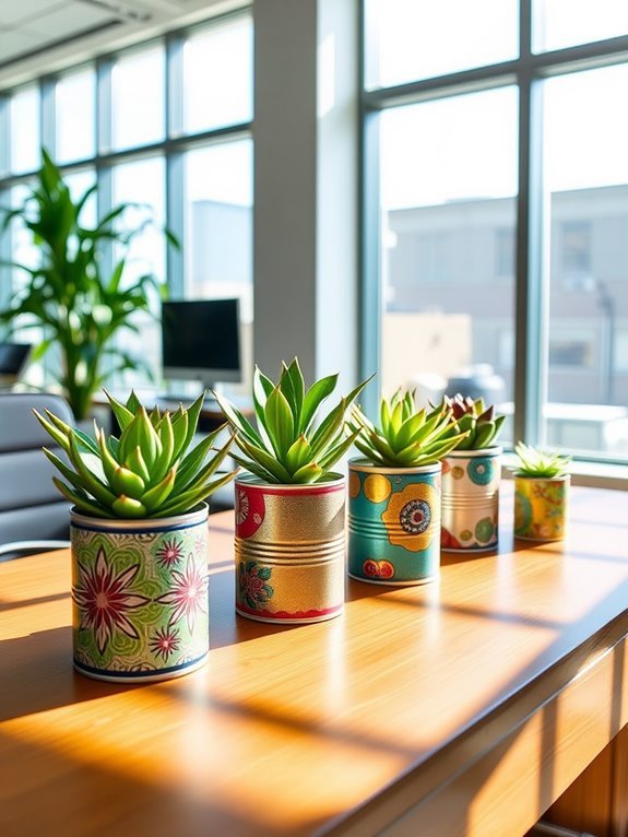 creative recycled gardening project