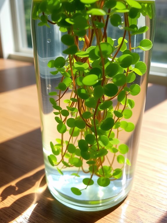 creeping aquatic herbal plant