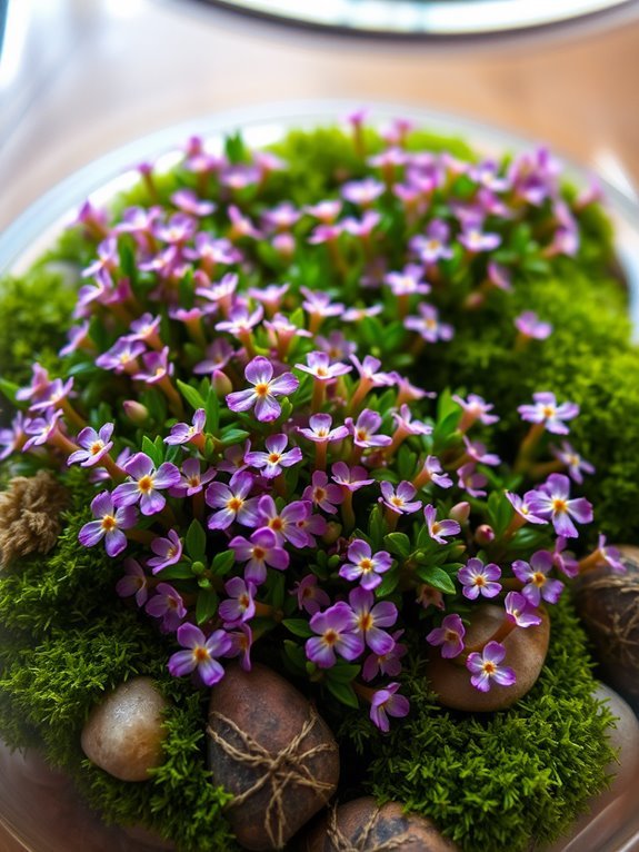 creeping thyme herb plant