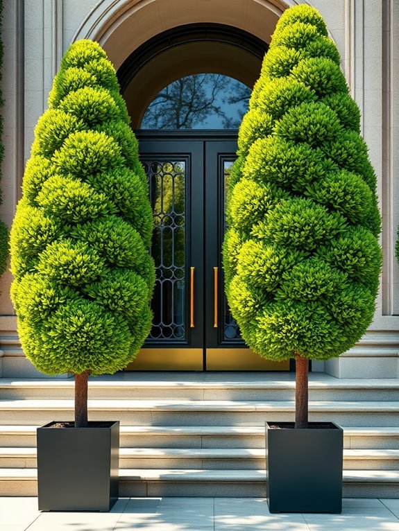 decorative ficus tree sculpture