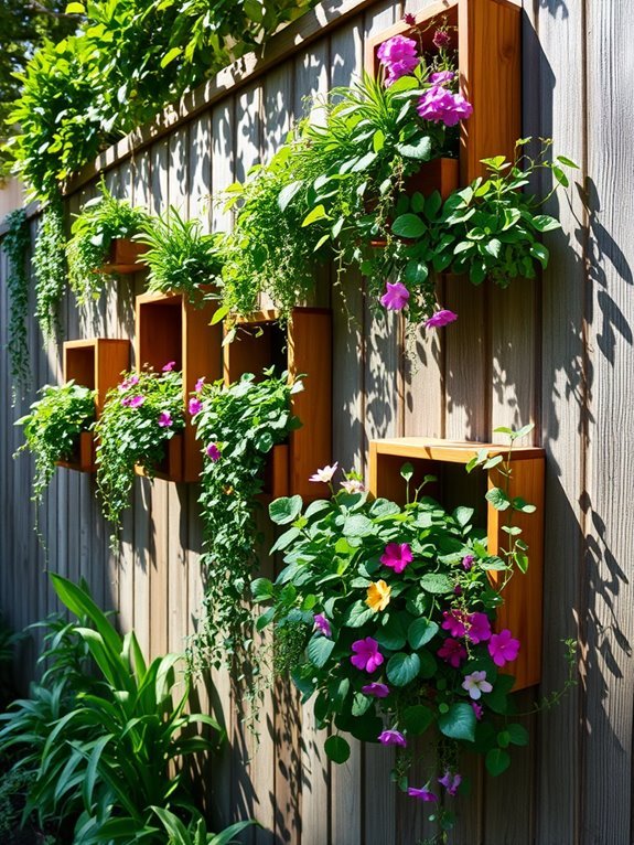 decorative garden planting boxes