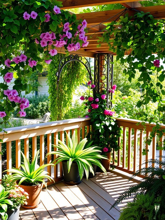 decorative garden trellis designs