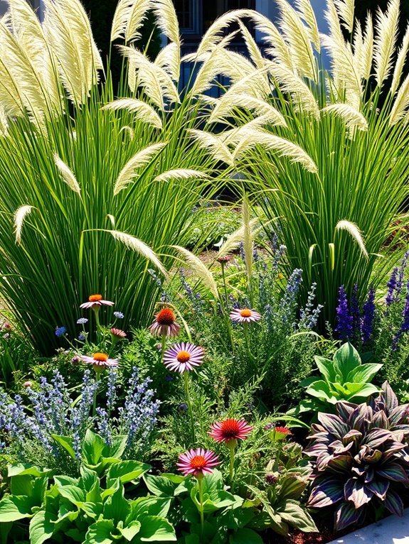decorative grass plants collection
