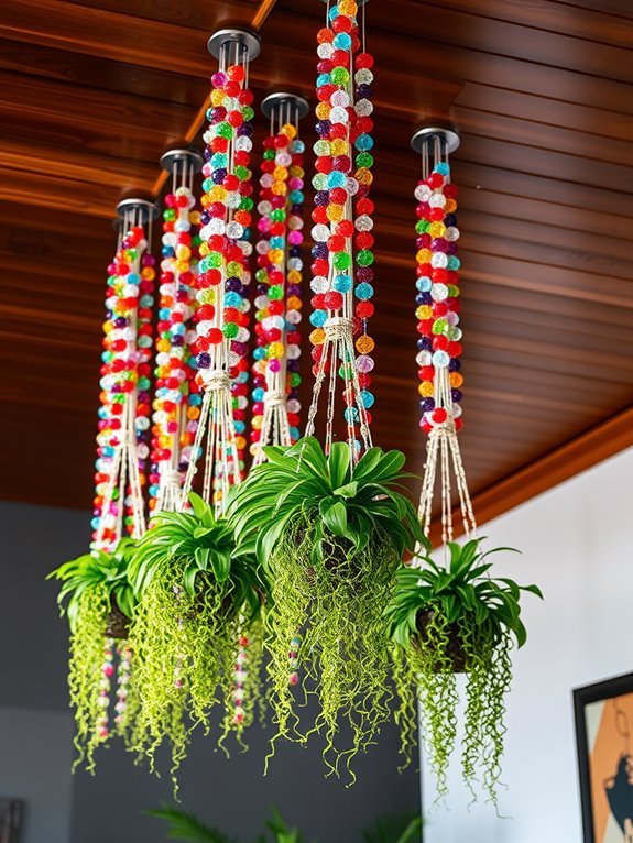 decorative hanging plant holders