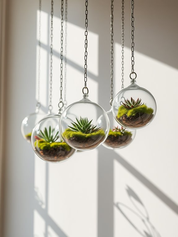 decorative indoor plant displays